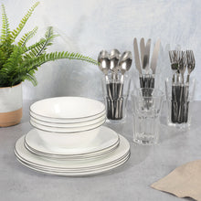 Load image into Gallery viewer, Gibson Home 71 Piece Stainless Steel Silver Cookware Combo Set