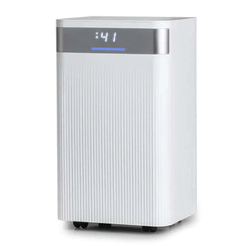 32 Pints 2000 Sq.ft Basement Dehumidifier with Drain Hose, 24H Timer & 3-Color Indicator, Quiet Portable Dehumidifier for Home, Bedroom, Bathroom