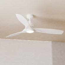 Load image into Gallery viewer, Vaxcel Curtiss Satin Brass Mid - Century Modern MCM Wood Propeller Ceiling Fan with LED Light Kit and Remote