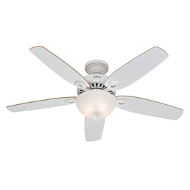 Hunter Builder Deluxe Ceiling Fan - White - 52 in 53089