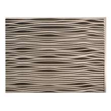 Load image into Gallery viewer, Fasade Waves Brushed Nickel 15 - square Foot Backsplash Kit
