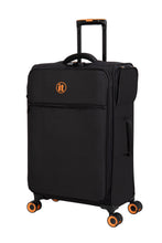 Load image into Gallery viewer, It Luggage Simultaneous 27" Softside Checked 8 Wheel Expandable Spinner Luggage, Harbour Blue