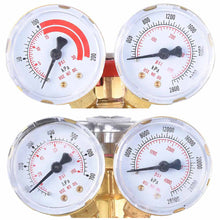 Load image into Gallery viewer, Yescom DOT Oxy Acetylene Torch Kit Gas Tank Brazing Welding Cutting Black Holder Gauge Portable Brass Nozzle Long Pipe Goggles Heavy Duty Oxygen