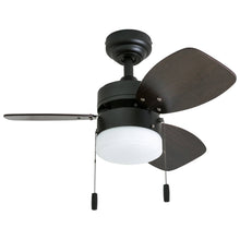 Load image into Gallery viewer, Honeywell Ocean Breeze 30 - Inch Small LED Light Ceiling Fan Bronze