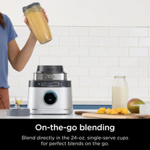Load image into Gallery viewer, Ninja Detect Kitchen System Power Blender + Processor with Blend Sense Technology, Silver, TB400