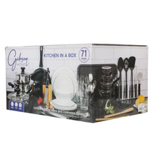 Load image into Gallery viewer, Gibson Home 71 Piece Stainless Steel Silver Cookware Combo Set