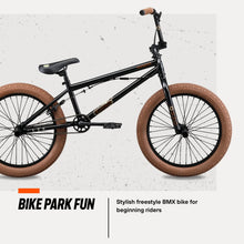 Load image into Gallery viewer, Mongoose Legion L20 Freestyle BMX Bike, 20 - in Wheel, Ages 8 and up, Blue