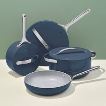 Load image into Gallery viewer, Caraway Home Navy Non - Stick Ceramic 7-Piece Cookware Set
