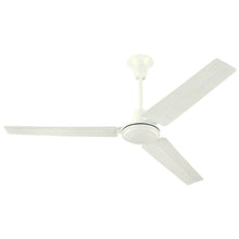 Load image into Gallery viewer, Westinghouse Industrial 56" Ceiling Fan with J - Hook Mount - White - White Steel Blades