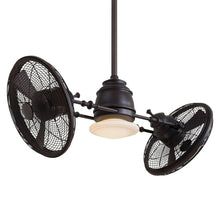 Load image into Gallery viewer, Minka Aire Vintage Gyro LED 42" Ceiling Fan Kocoa