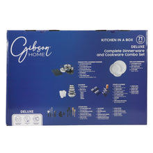 Load image into Gallery viewer, Gibson Home 71 Piece Stainless Steel Silver Cookware Combo Set