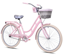 Load image into Gallery viewer, BCA 26 In. Charleston Adult Female Cruiser Bike, Pink