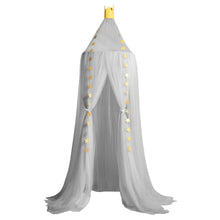 Load image into Gallery viewer, EQWLJWE Kids Bed Canopy - Play Tent with Dome Hanging from Ceiling for Girls Boys Room - Reading Nook Princess Castle - Girl Bedroom Decor - Mosquito Net on Crib Beds - Bedroom Nursery Baby Corner