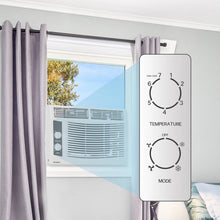 Load image into Gallery viewer, 5000 BTU Window Air Conditioner Easy Cool - Capable of Cooling up to 150 Sq Ft. 2 Fan Speeds, 4 - Way Air Direction, Mechanical Control, Filter
