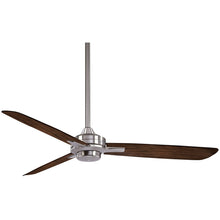 Load image into Gallery viewer, Minka Aire F727 Rudolph 52" Ceiling Fan Brushed Nickel/Medium Maple