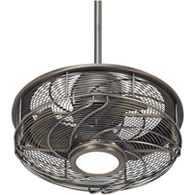 Load image into Gallery viewer, Casa Vieja 5D998 17" Casa Vestige Cage LED Ceiling Fan - Antique Bronze