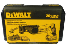 Load image into Gallery viewer, Dewalt DCS380P1 20V MAX Cordless Reciprocating Saw Kit with 5ah Battery, Charger &amp; Case