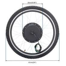 Load image into Gallery viewer, Ktaxon 48V 1000W Electric Bicycle Motor Kit, 26" Front Wheel E - Bike Conversion Kit W/ LCD Display (without Battery)