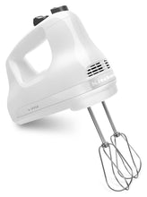 Load image into Gallery viewer, KitchenAid KHM5APWH 5-Speed Ultra Power Hand Mixer White