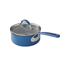 Load image into Gallery viewer, The Pioneer Woman Sutton 34-Piece Ceramic Nonstick Cookware and Bakeware Set, Blue