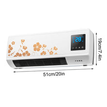 Load image into Gallery viewer, FYHALE 8, 000 Btu 115V Wall - Mounted Air Conditioner with Remote Control (Heating and Cooling)