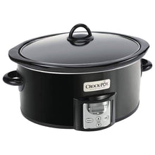 Load image into Gallery viewer, Crock - pot 4 Quart Digital Count Down Food Slow Cooker Kitchen Appliance, Black