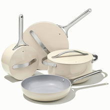 Load image into Gallery viewer, Caraway Home Non - Stick Ceramic Cookware Set, 7-Piece Cream