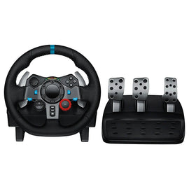 G29 Driving Force Racing Wheel and Floor Pedals for PS5. PS4. PC. Mac Black